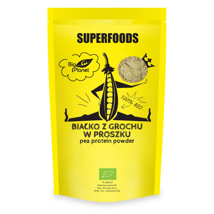 Białko z Grochu BIO 150g | BIO PLANET - seria BIAŁKA - Ekochatka
