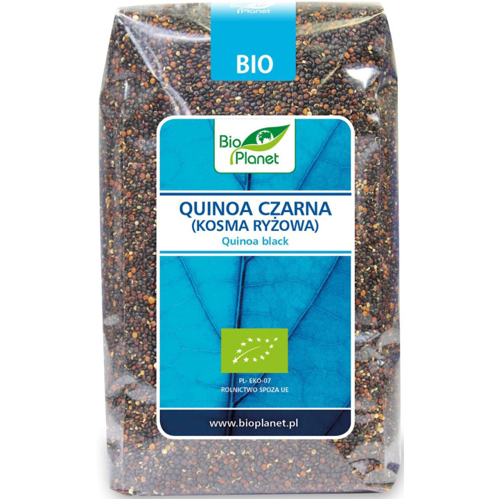 Quinoa Czarna (Komosa Ryżowa) BIO 500g | BIO PLANET - Ekochatka