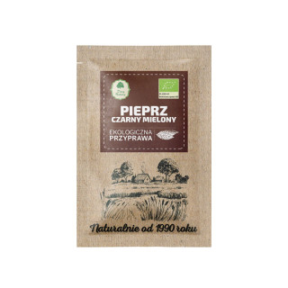 Pieprz Czarny Mielony BIO 15g | DARY NATURY - przyprawy i zioła - Ekochatka