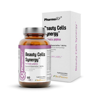 Kapsułki na Piękny Wygląd (Beauty Cells Synergy) Bezglutenowe 60szt. | PHARMOVIT - Ekochatka