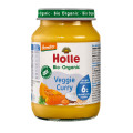 Warzywne Curry bez Dodatku Cukrów Bezglutenowe od 6 Miesiąca Demeter BIO 190 g - Holle