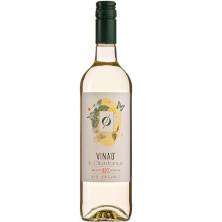 Wino Bezalkoholowe Le Chardonnay Białe Słodkie BIO 735ml | VINA0 - Ekochatka