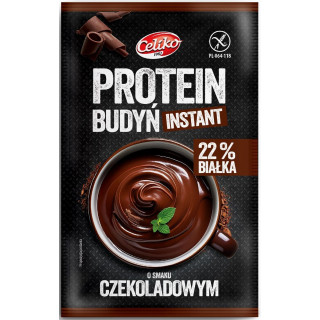 Budyń Proteinowy Instant o Smaku Czekoladowym Bezglutenowy 40g | CELIKO - Ekochatka