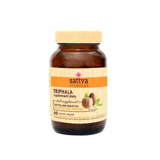 Triphala Ekstrakt (450 mg) 60 Kapsułek | SATTVA - Ekochatka