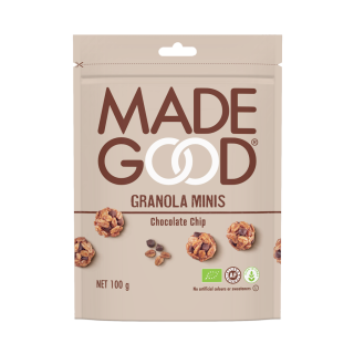 Granola Minis z Czekoladą Bezglutenowa BIO 100g | MADEGOOD - Ekochatka