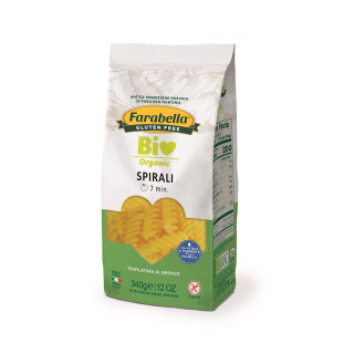 Makaron (Kukurydziano Ryżowy) Świderki Bezglutenowy BIO 340g | FARABELLA - Ekochatka