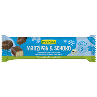 Batoniki Marcepanowe z Miodem w Czekoladzie Mlecznej BIO 50g | RAPUNZEL - Ekochatka