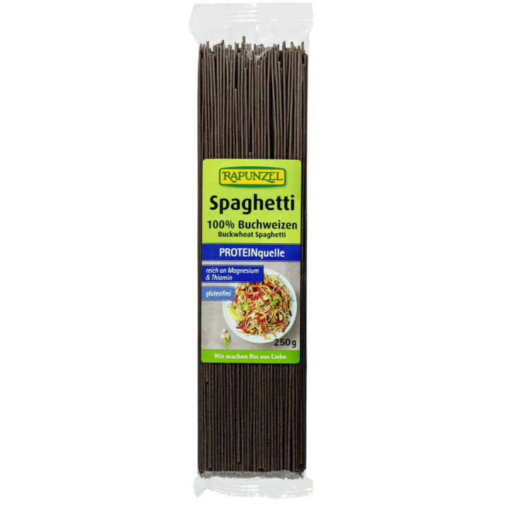 Makaron (Gryczany) Spaghetti Bezglutenowy BIO 250g | RAPUNZEL - Ekochatka