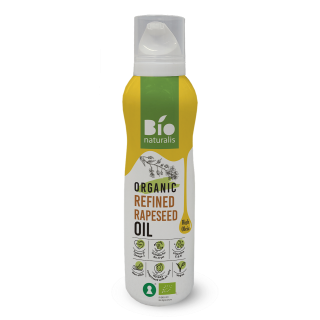 Olej Rzepakowy (Spray) Tłoczony na Zimno Omega-3 BIO 200ml | EKKO - Ekochatka