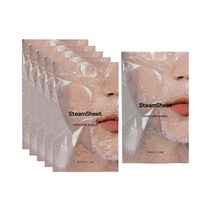 Maseczki Koreańskie do Twarzy w Płachcie Nawilżająca 5 Sztuk | BARULAB - Ekochatka