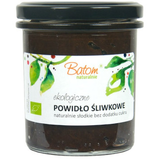 Powidła Śliwkowe bez Dodatku Cukrów BIO 340g | BATOM - Ekochatka