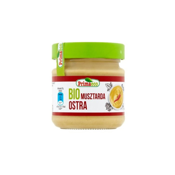 Musztarda Ostra BIO 170g | PRIMAVIKA - Ekochatka