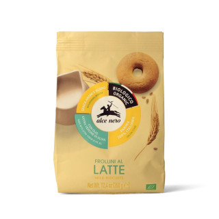 Ciastka Mleczne BIO 350g | ALCE NERO - Ekochatka