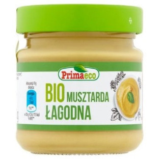 Musztarda Łagodna BIO 170g | PRIMAVIKA - Ekochatka