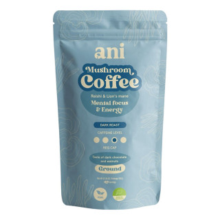Kawa Mielona Arabica z Reishi i Lion's Mane BIO 350g | ANI - Ekochatka