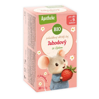 Herbatka Bajkowa dla Dzieci Dzika Róża, Rokitnik i Truskawka BIO (20x1 | APOTHEKE - Ekochatka