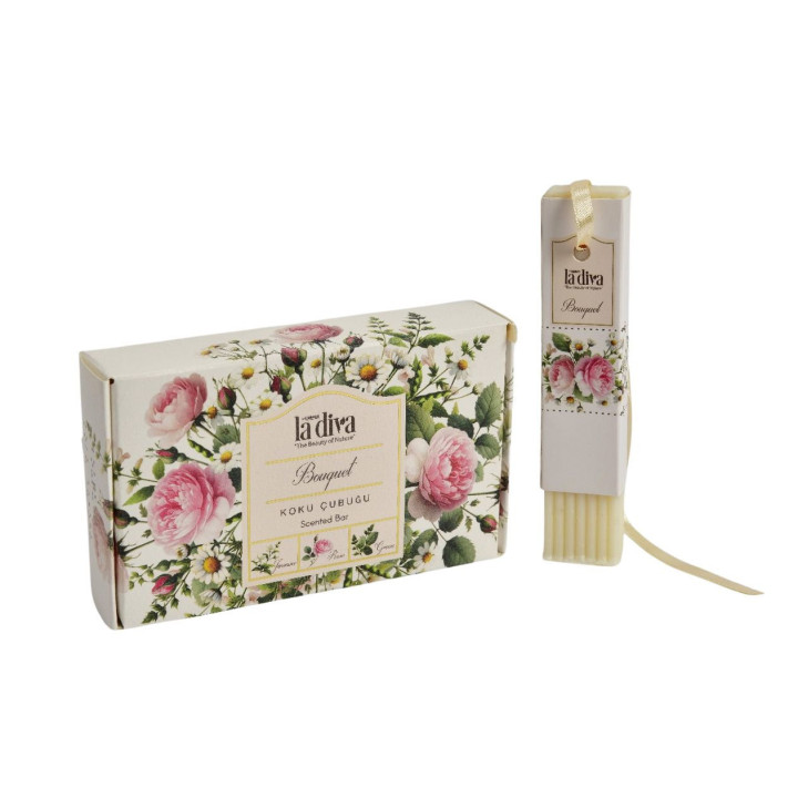 Zawieszka Zapachowa Mydlana Bouquet (3szt) 165g | LA DIVA - Ekochatka