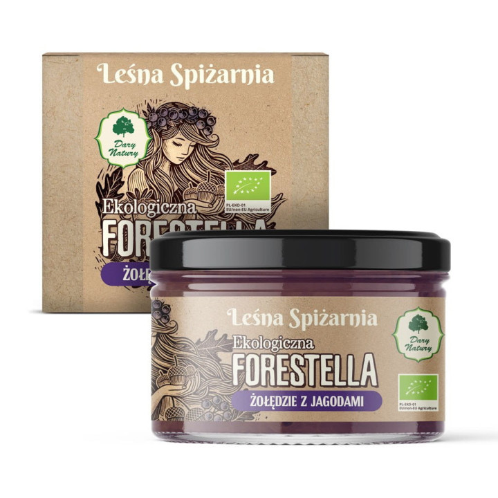 Forestella Żołędziowa z Jagodami BIO 200g | DARY NATURY - inne - Ekochatka