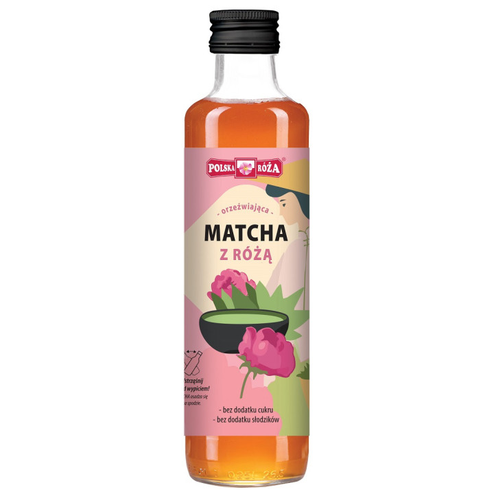 Herbata Matcha Różana 250ml | POLSKA RÓŻA - Ekochatka