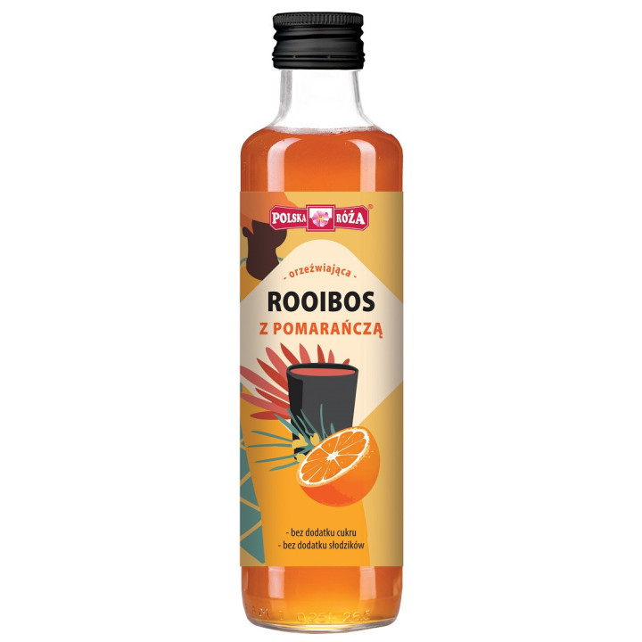 Herbatka Rooibos z Pomarańczą 250ml | POLSKA RÓŻA - Ekochatka