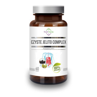 Kapsułki na Trawienie (Czyste Jelito Complex) 60szt. | SOUL FARM - Ekochatka