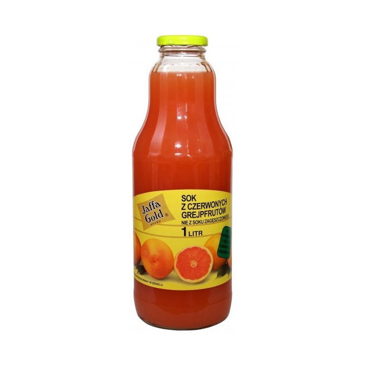 Sok z Czerwonych Grejpfrutów NFC BIO 1l | JAFFA GOLD - Ekochatka