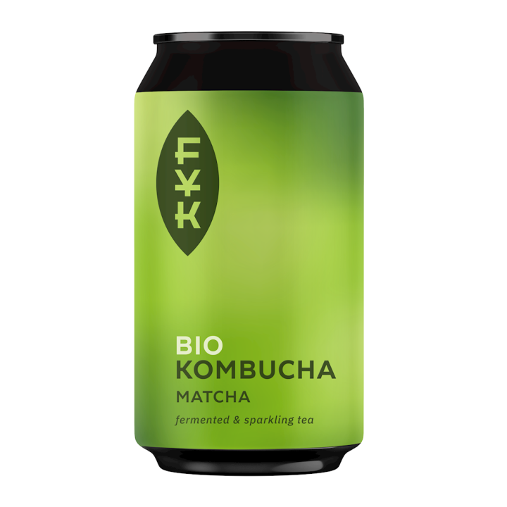 Kombucha Herbata Matcha Bezglutenowa BIO 330ml | FOREVER YOUNG KOMBUCHA - Ekochatka