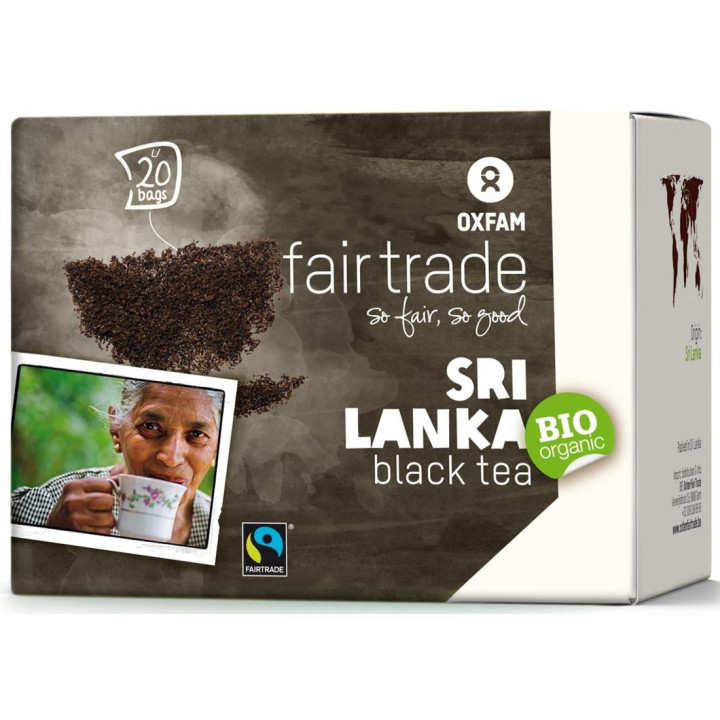 Herbata Czarna Fair Trade BIO (20x1,8g) 36g | OXFAM FAIR TRADE - Ekochatka