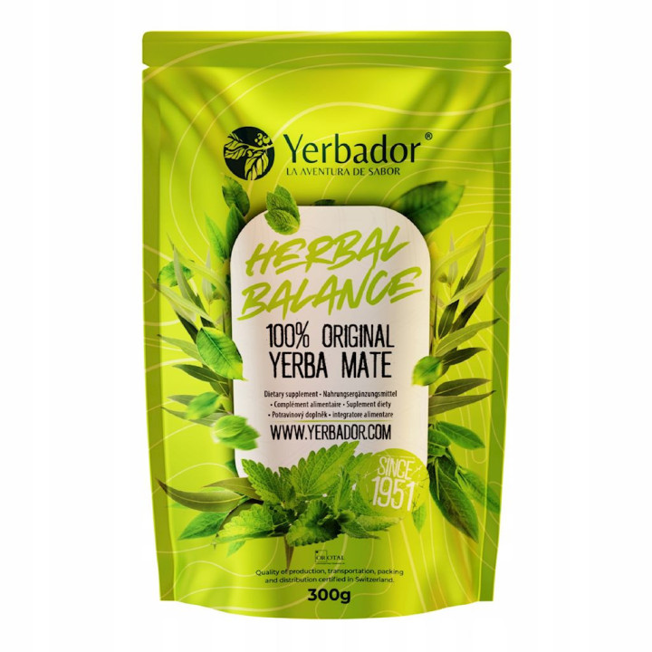 Yerba Mate Herbal Balance 300g | YERBADOR - Ekochatka
