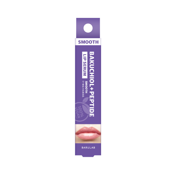 Balsam Serum Koreańskie do Ust Wygładzające Bakuchiol i Peptydy 10g | BARULAB - Ekochatka