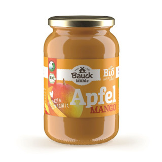 Mus Jabłko Mango bez Dodatku Cukrów BIO 360g | BAUCK HOF - Ekochatka