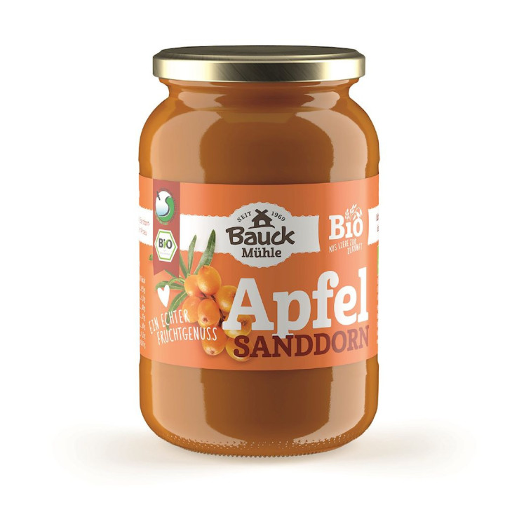 Mus Jabłko Rokitnik BIO 360g | BAUCK HOF - Ekochatka