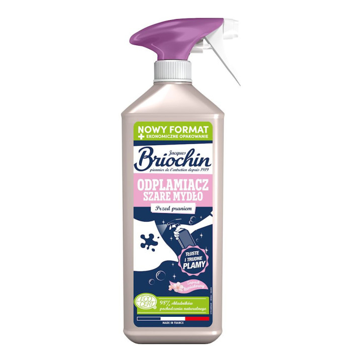 Odplamiacz do Tkanin na Bazie Szarego Mydła ECO 700ml | BRIOCHIN - Ekochatka