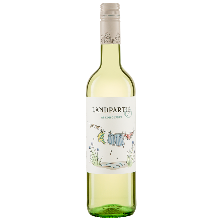 Wino Bezalkoholowe Cuvée Białe Słodkie BIO 750ml | LANDPARTIE - Ekochatka
