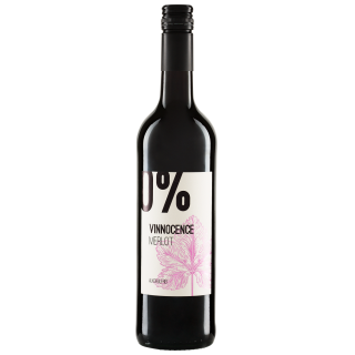 Wino Bezalkoholowe Merlot Czerwone Słodkie BIO 750ml | VINNOCENCE - Ekochatka