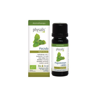 Olejek Eteryczny Paczula BIO 10ml | PHYSALIS - Ekochatka