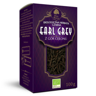 Herbata Czarna Liściasta Earl Grey BIO 100g | DARY NATURY - herbatki - Ekochatka