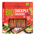 Krakersy Proteinowe z Ciecierzycy Pikantne z Burakiem BIO 80 g - Krippu