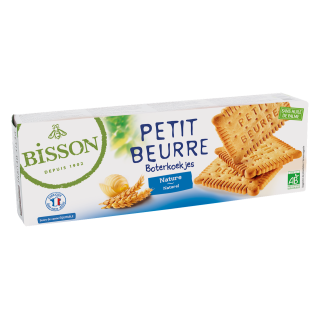 Herbatniki Maślane Petit Beurre BIO 150g | BISSON - Ekochatka