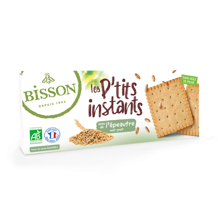 Herbatniki Zbożowe BIO 155g | BISSON - Ekochatka
