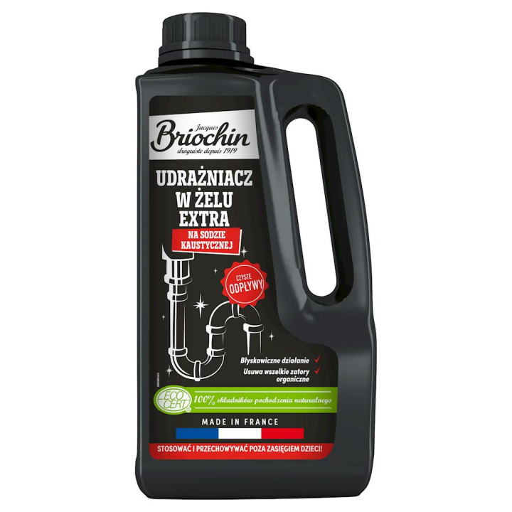 Żel do Udrażniania Rur Extra ECO 900ml | BRIOCHIN - Ekochatka
