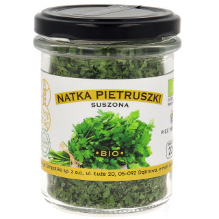 Natka Pietruszki Suszona Bezglutenowa BIO 20g | PIĘĆ PRZEMIAN - Ekochatka