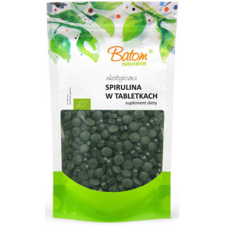 Spirulina BIO (400 mg) 625 Tabletek | BATOM - Ekochatka