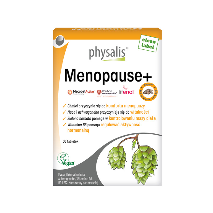 Tabletki na Menopauzę 30szt. | PHYSALIS - Ekochatka