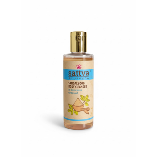Żel do Mycia Ciała Drzewo Sandałowe 210ml | SATTVA - Ekochatka