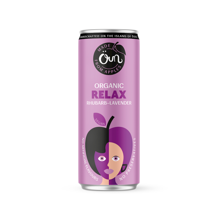 Napój na Relaks Rabarbar Lawenda BIO 250ml | OUN - Ekochatka