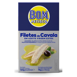 Makrela Filety w Oliwie z Oliwek Extra Virgin 120g (78g) | BON APPETIT - TENORIO - Ekochatka