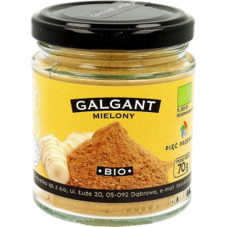 Galgant Mielony Bezglutenowy BIO 70g | PIĘĆ PRZEMIAN - Ekochatka