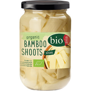 Pędy Bambusa Plastry w Zalewie BIO 340g (175g) | BIOASIA - Ekochatka