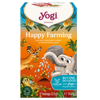 Herbatka Happy Farming BIO (17x2g) 34g | YOGI TEA - Ekochatka
